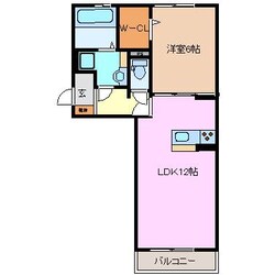 平田町駅 徒歩8分 1階の物件間取画像